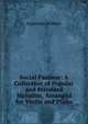 Social Pastime: A Collection of Popular and Standard Melodies, Arranged for Violin and Piano, Septimus Winner 