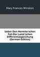 Ueber Den Hermite'schen Fall Der Lam?'schen Differentialgleichung (German Edition), Mary Frances Winston 
