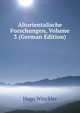 Altorientalische Forschungen, Volume 3 (German Edition), Hugo Winckler 