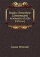 Studia Theocritea: Commentatio Academica (Latin Edition), Kanut Wintzell 