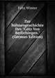Zur B?hnengeschichte Des "G?tz Von Berlichingen." (German Edition), Fritz Winter 