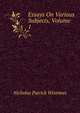 Essays On Various Subjects, Volume 1, Nicholas Patrick Wiseman 