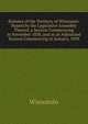 Statutes of the Territory of Wisconsin: Passed by the Legislative Assembly Thereof, a Session Commencing in November 1838, and at an Adjourned Session Commencing in January, 1839, Wisconsin 