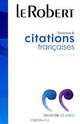 Robert Dictionnaire de citations francaises, Pierre Oster 