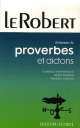 Robert Dictionnaire de proverbes et dictons (poche), Florence Montreynaud 