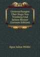 Untersuchungen Uber Hugo Von Trimberg Und Seinen Renner (German Edition), Egon Julius Wolfel 