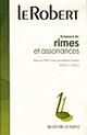 Dictionnaire Des Rimes Et Assonances, Armel Louis 
