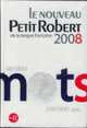 Le Nouveau Petit Robert 2008, 