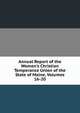 Annual Report of the Women's Christian Temperance Union of the State of Maine, Volumes 16-20, 