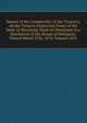 Report of the Comptroller of the Treasury, on the Tobacco Inspection Fund, of the State of Maryland, Made in Obedience to a Resolution of the House of Delegates, Passed March 27th, 1874. Volume 1876, 
