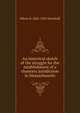 An historical sketch of the struggle for the establishment of a chancery jurisdiction in Massachusetts, Edwin Hamlin Woodruff 