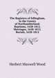 The Registers of Edlingham, in the County of Northumberland: Baptisms, 1658-1812. Marriages, 1658-1812. Burials, 1658-1812, Herbert Maxwell Wood 