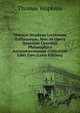 Thomae Wopkens Lectionum Tullianarum; Sive, in Opera Quaedam Ciceronis Philosophica Animadversionum Criticarum Libri Tres (Latin Edition), Thomas Wopkens 