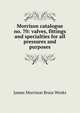 Morrison catalogue no. 70: valves, fittings and specialties for all pressures and purposes, James Morrison Brass Works 