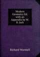 Modern Geometry Ed. with an Appendix by W.B. Jack, Richard Wormell 