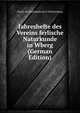 Jahreshefte des Vereins ferlische Naturkunde in Wberg (German Edition), Verein fur Vaterlandische N Wurttemburg 