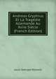 Andreas Gryphius Et La Tragedie Allemande Au Xviie Siecle (French Edition), Louis Georges Wysocki 