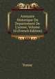 Annuaire Historique Du Departement De L'yonne, Volume 10 (French Edition), Yonne 