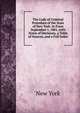 The Code of Criminal Procedure of the State of New York: In Force September 1, 1881, with Notes of Decisions, a Table of Sources, and a Full Index, New York 