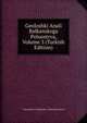 Geoloshki Anali Balkanskoga Poluostrva, Volume 3 (Turkish Edition), Univerzitet U Beogradu. Geoloshki Zavod 