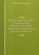 Die Staatskrafte Der Preussischen Monarchie Unter Friedrich Wilhelm Iii. (German Edition), Leopold Zedlitz Und Neukirch 