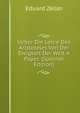 Ueber Die Lehre Des Aristoteles Von Der Ewigkeit Der Welt A Paper. (Spanish Edition), Eduard Zeller 