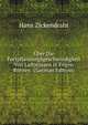 Uber Die Fortpflanzungsgeschwindigkeit Von Luftstossen in Engen Rohren . (German Edition), Hans Zickendraht 