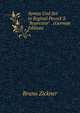 Syntax Und Stil in Reginal Pecock'S "Repressor" . (German Edition), Bruno Zickner 