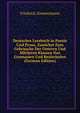 Deutsches Lesebuch in Poesie Und Prosa, Zunachst Zum Gebrauche Der Unteren Und Mittleren Klassen Von Gymnasien Und Realschulen (German Edition), Friedrich Zimmermann 