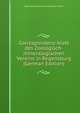Correspondenz-blatt des Zoologisch-mineralogischen Vereins in Regensburg (German Edition), Regen Zoologisch-mineralogischer Verein 