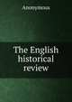 The English historical review, Heinrich Kretschmayr 