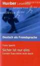 Sicher ist nur eins. Carsten Tsara blickt nicht durch. Lesehefte, Franz Specht 