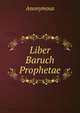 Liber Baruch Prophetae, Heinrich Kretschmayr 