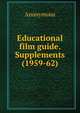 Educational film guide. Supplements (1959-62), Heinrich Kretschmayr 