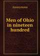 Men of Ohio in nineteen hundred, Heinrich Kretschmayr 