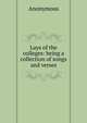 Lays of the colleges: being a collection of songs and verses, Heinrich Kretschmayr 