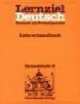 Lernziel Deutsch 2, Lehrerhandbuch, Barbel Gutzat 