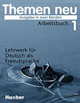 Themen Neu Ausgabe in 2 B?nden Arbeitsbuch 1, Hartmut Aufderstrasse 