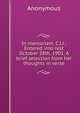 In memoriam, C.J.J.: Entered into rest October 28th, 1901. A brief selection from her thoughts in verse, Heinrich Kretschmayr 