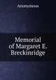 Memorial of Margaret E. Breckinridge, Heinrich Kretschmayr 