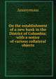 On the establishment of a new bank in the District of Columbia; with a notice of various collateral objects, Heinrich Kretschmayr 