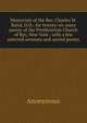 Memorials of the Rev. Charles W. Baird, D.D.: for twenty-six years pastor of the Presbyterian Church of Rye, New York ; with a few selected sermons and sacred poems, Heinrich Kretschmayr 