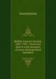 Belfast Literary Society 1801-1901: historical sketch with memoirs of some distinguished members, Heinrich Kretschmayr 
