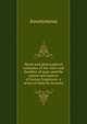 Moral and philosophical estimates of the state and faculties of man; and the nature and sources of human happiness: a series of didactic lectures, Heinrich Kretschmayr 