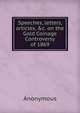 Speeches, letters, articles, &c. on the Gold Coinage Controversy of 1869, Heinrich Kretschmayr 