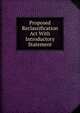 Proposed Reclassification Act With Introductory Statement, 