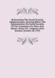 Reinventing The Social Security Administration: Hearing Before The Subcommittee On Social Security Of The Committee On Ways And Means, House Of . Congress, First Session, October 28, 1993, 