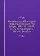 Preservation Of Niagara Falls. Hearings On The Subject Of H. R. 26688, Sixty-first Congress, Second Session, 