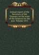 Annual report of the Secretary of the Treasury on the state of the finances for the year Volume 1971, 