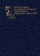 List of U.S. public documents for sale by the superintendent of documents . May 1, 1899, 